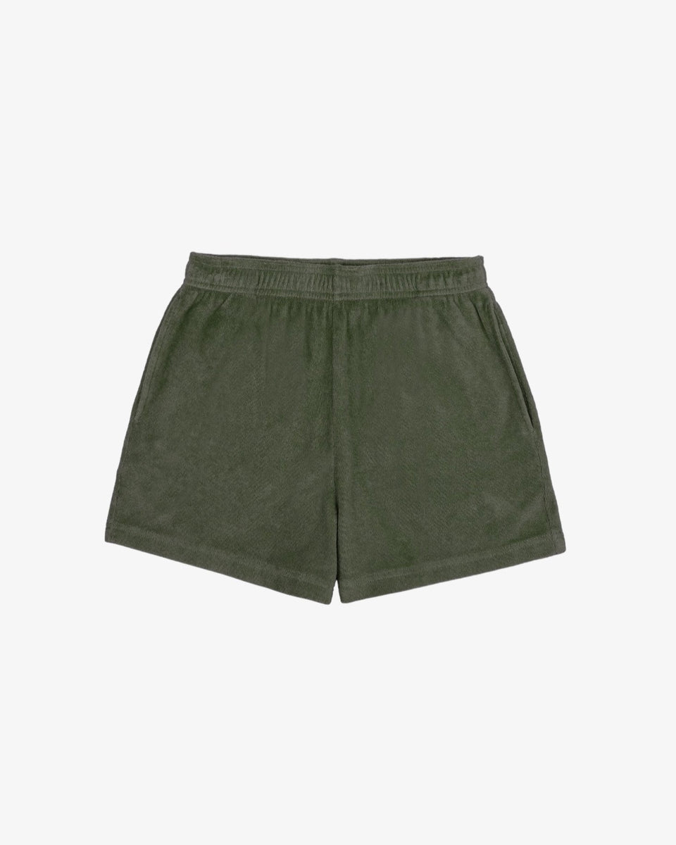 Venecia Olive Green Toweling