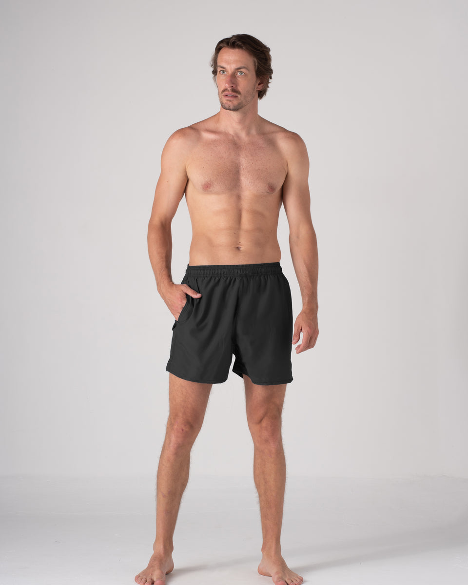 2 x Swim Boxers Pack - Black | Blue