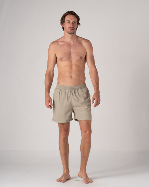 2 x Swim Boxers Pack - Greige | White