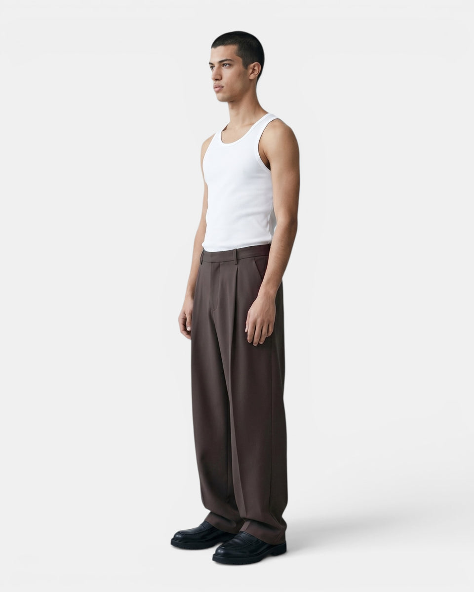 Pant Solid Mocha