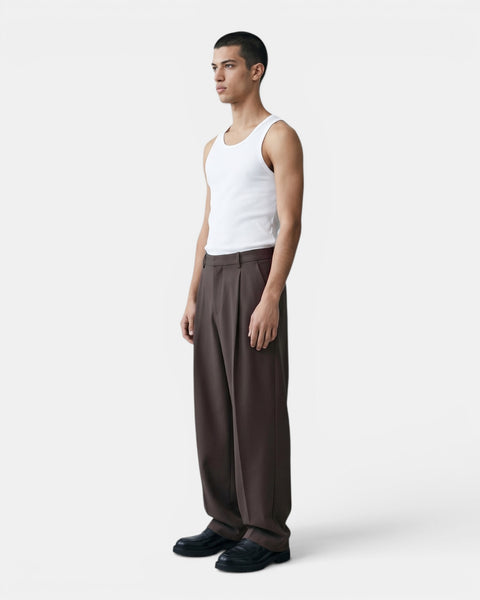 Pant Solid Mocha