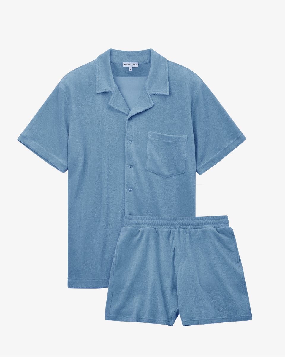 Pack Portofino & Venecia Blue Riviera - Toweling