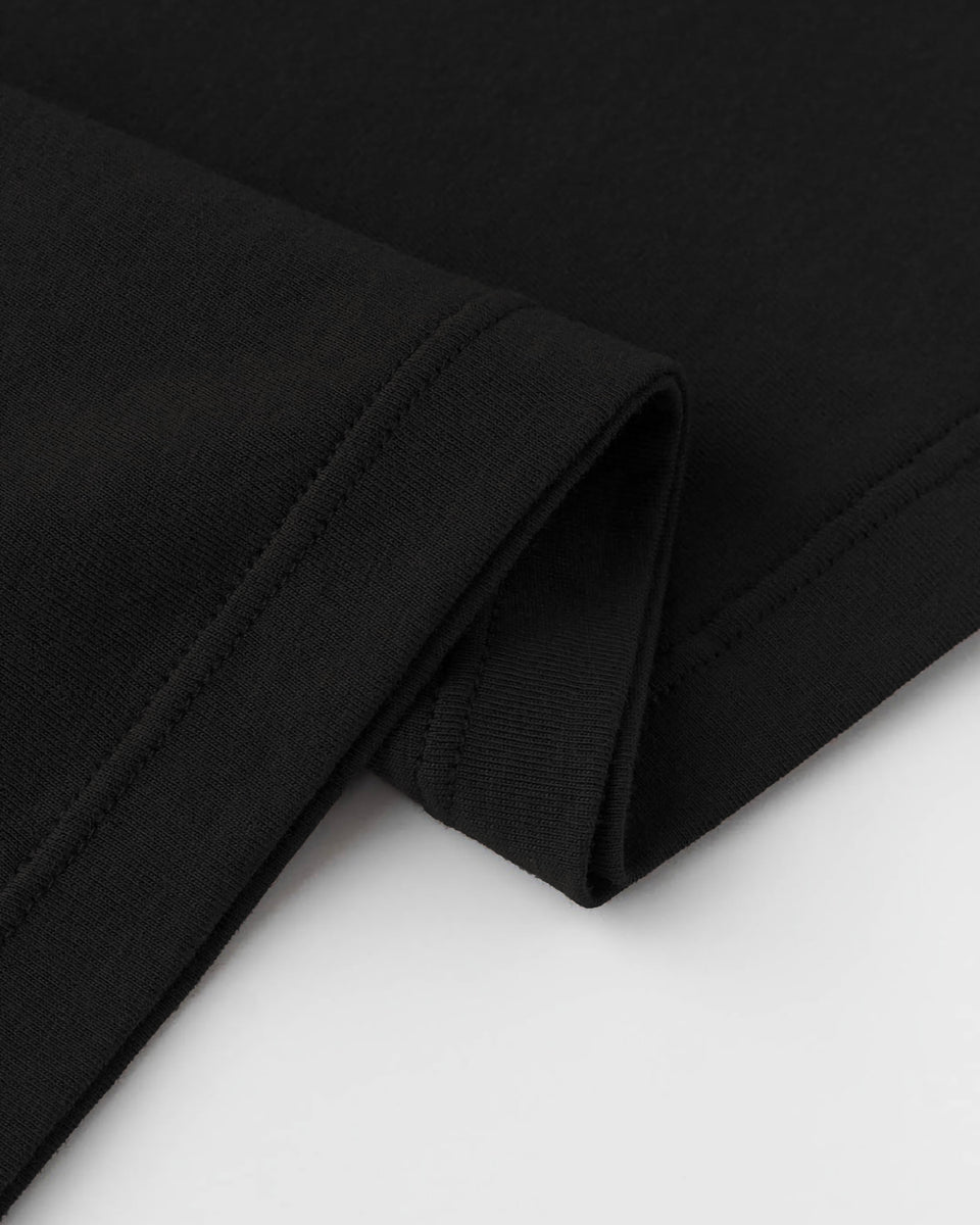 Camiseta Negra Algodón