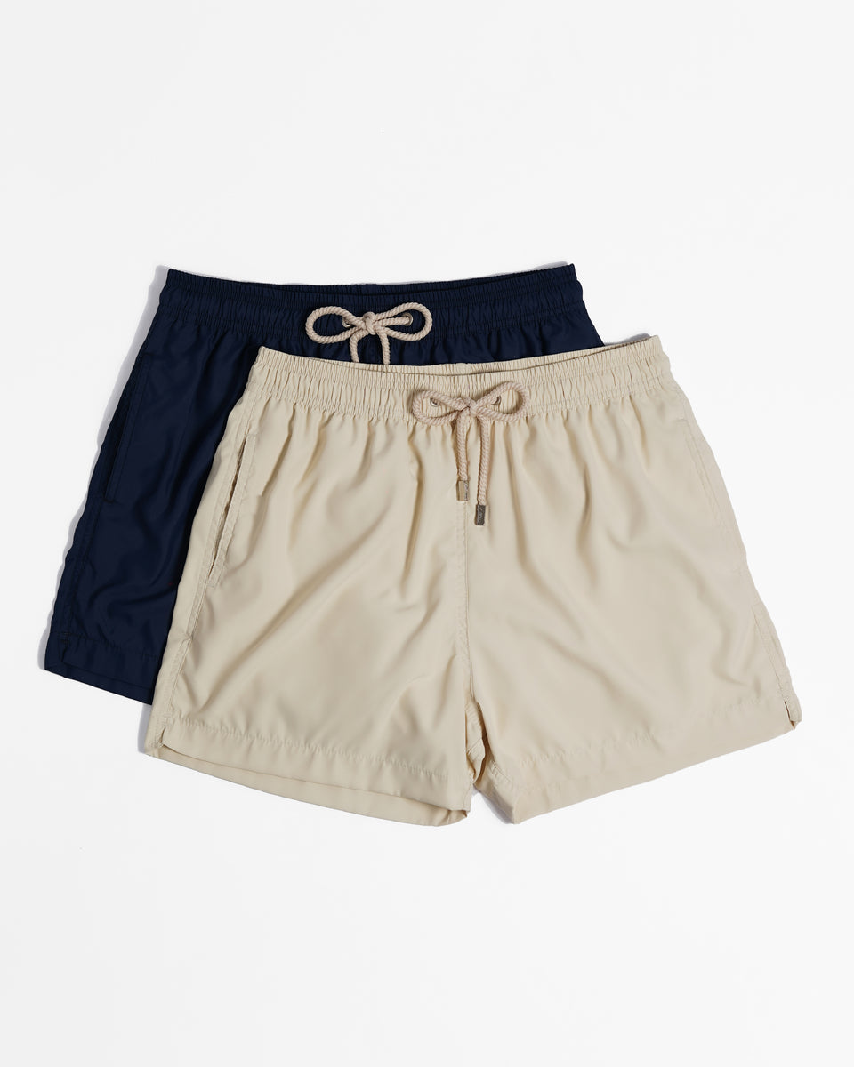 2 x Swim Shorts - Navy | Sand