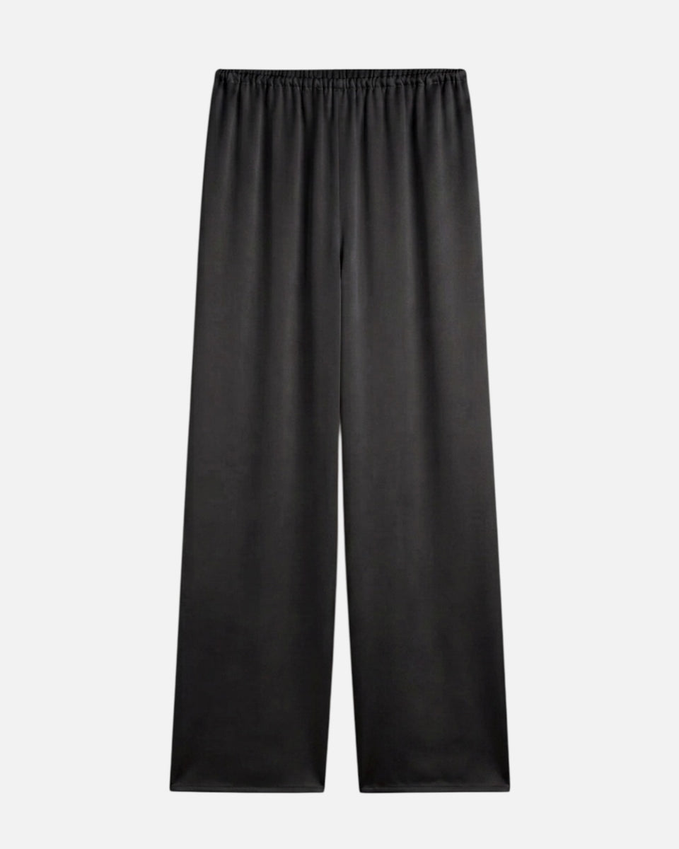 Pantalón Satén al Sesgo / Negro